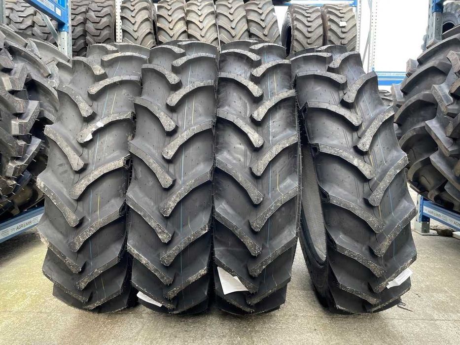 Cauciucuri noi 11.2-28 cu 8 pliuri marca CEAT pentru tractor spate
