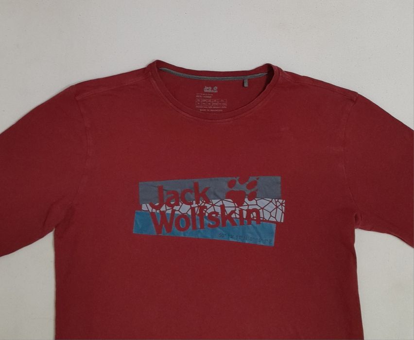 Bluza bumbac Jack Wolfskin ptr bărbați mărimea XL sau 54.