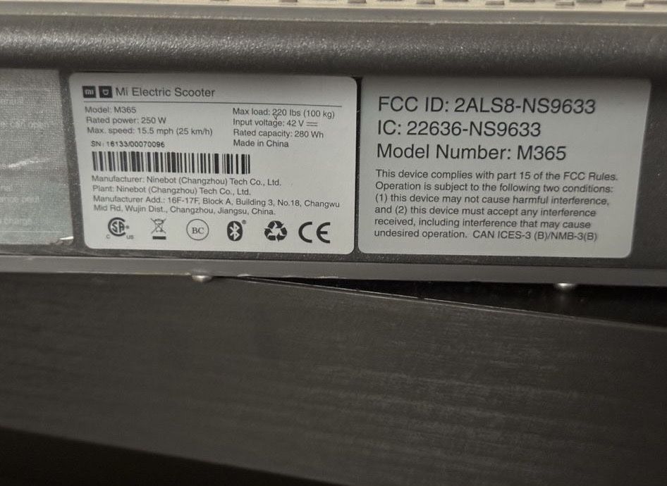 Trotineta Xiaomi Mi M365