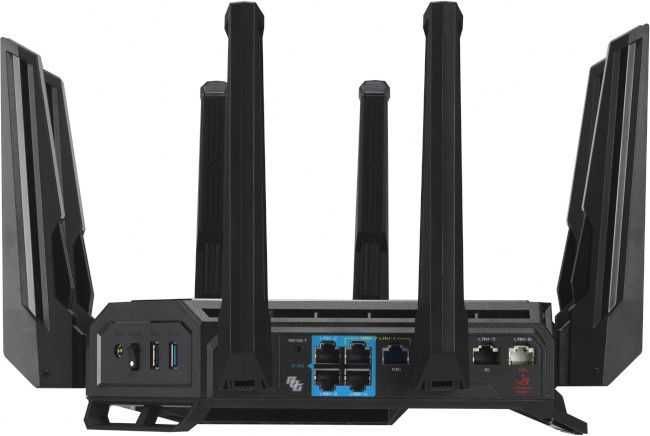 Гейминг рутер ASUS ROG Rapture GT-BE98, 25Gbps