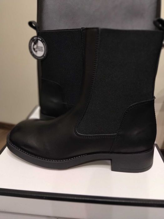 боти Steve Madden естествена кожа, 39  р-р нови с кутия