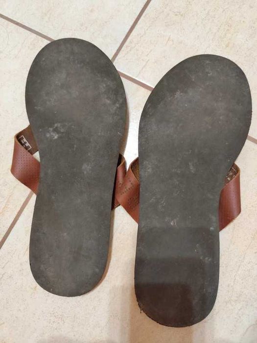 REPLAY papuci din piele pt barbati, NR 43