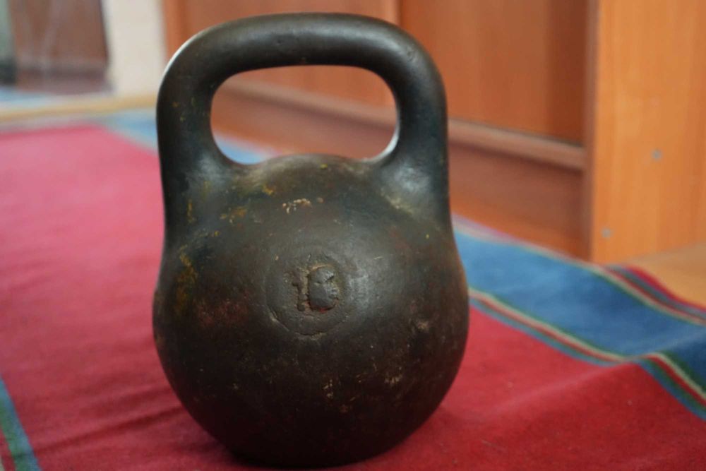 Гиря 16 кг советская
