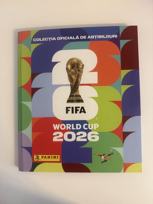 Album Panini World Cup 2026 completat 86% (830 de stickere)
