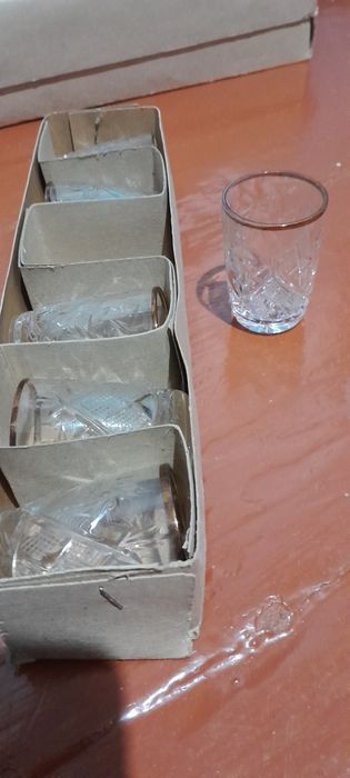 Фужеры Хрустальные Неман разных размеров