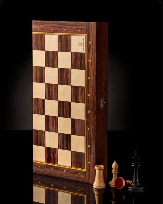 Деревянные шахматы набор