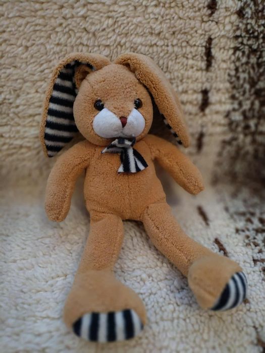 красива плюшена играчка Зайче 40 см от Холандия