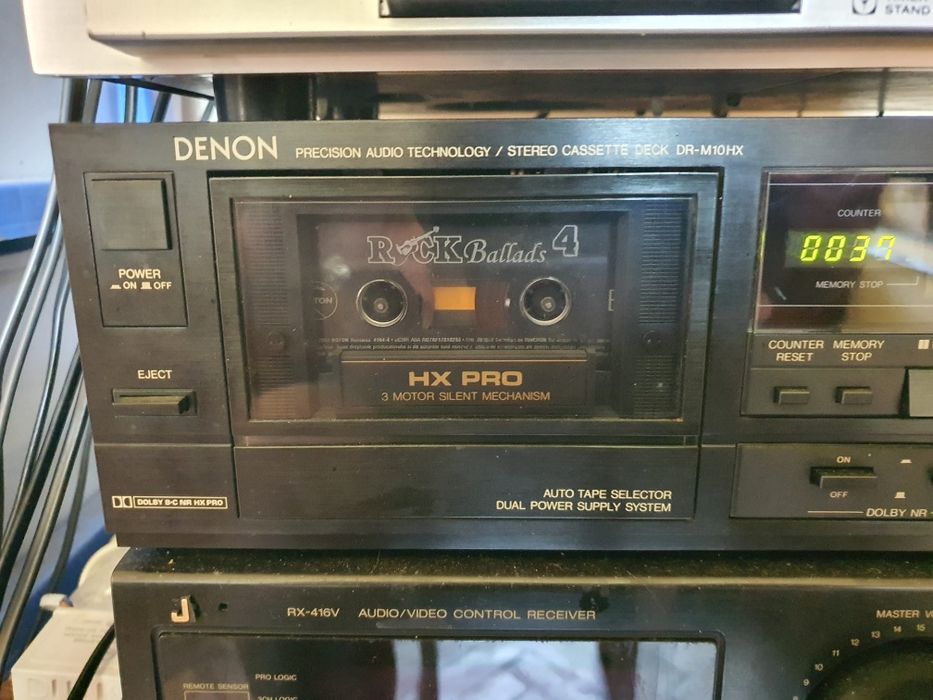 se vinde deck denon  dr m 10 hx