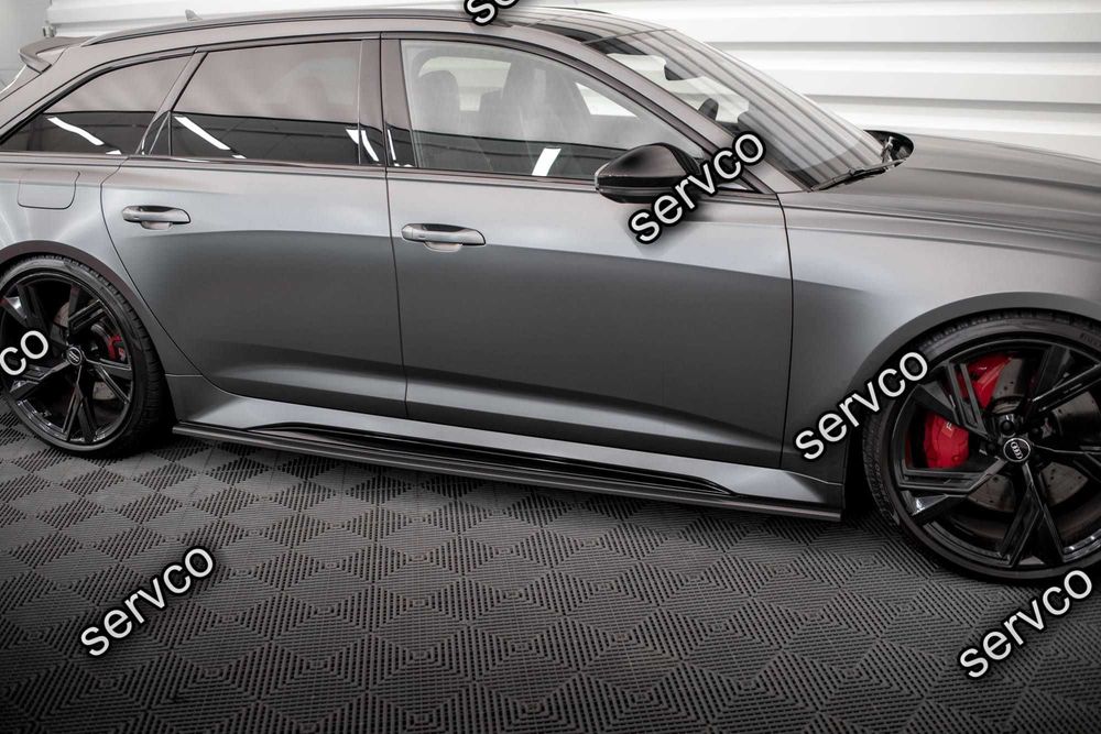 Praguri Audi RS6 RS7 C8 2019- v9 - Maxton Design Carbon