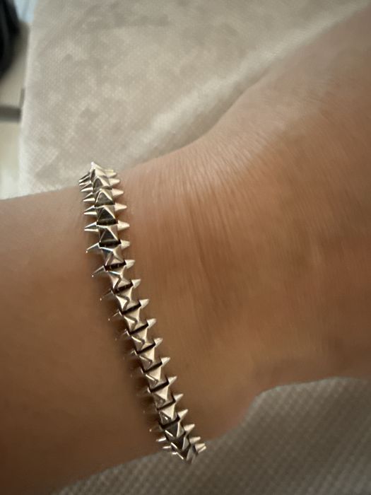 браслет белое золото