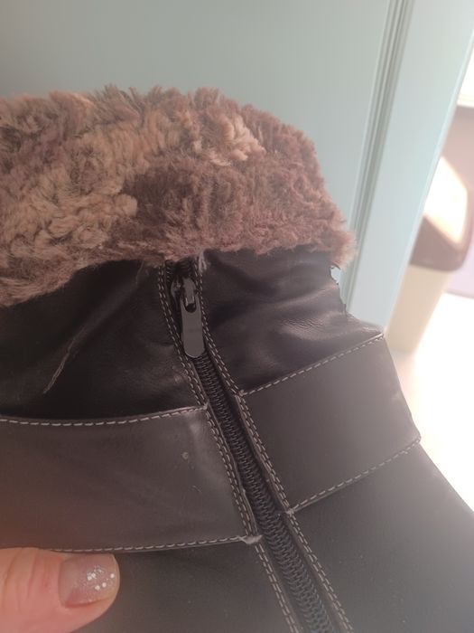 Cizme damă, cu blaniță