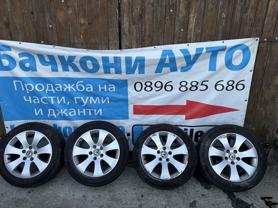 16 5х112 джанти с гуми