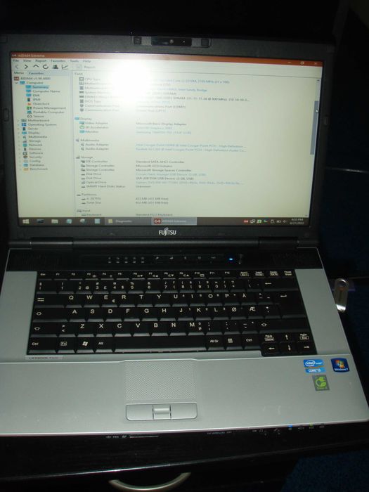 Dezmembrez Fujitsu E751 i3-2310M, functional