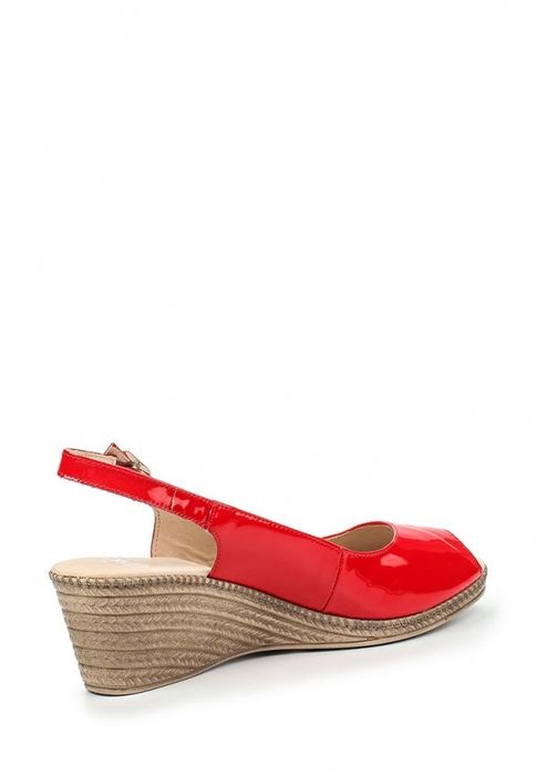 Caprice дамски сандали естествен лак 37 номер