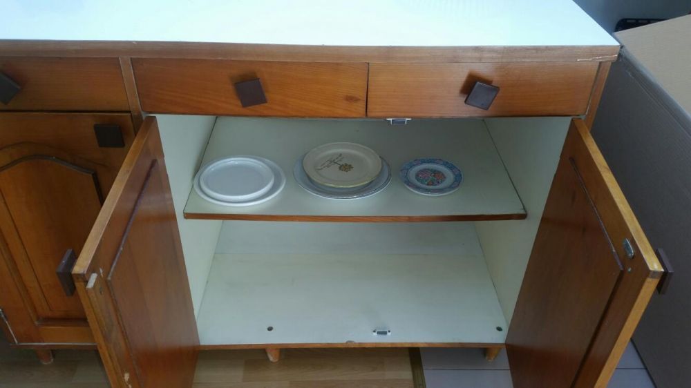 Bufet / comoda bucatarie lemn vintage