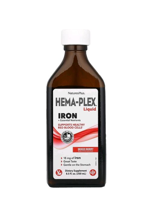 ДОСТАВКИ НЕТ Жидкий Hema Plex для детей, взрослых, беременных Made USA