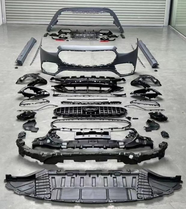 S63AMG пакет W223 body kit предна броня прагове задна броня дифузьор
