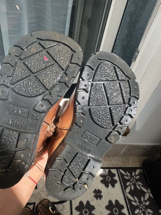 Ghete aurii tex cu lana de oaie 24