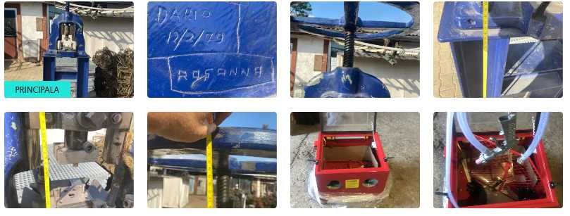 Dispozitive de perforat  SAFAN si RASKIN,presa si masina sablat