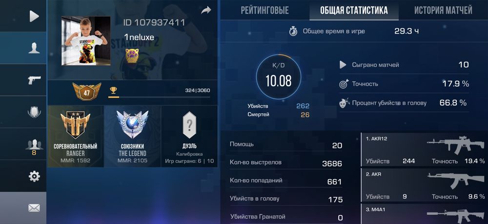 Аккаунт standoff 2