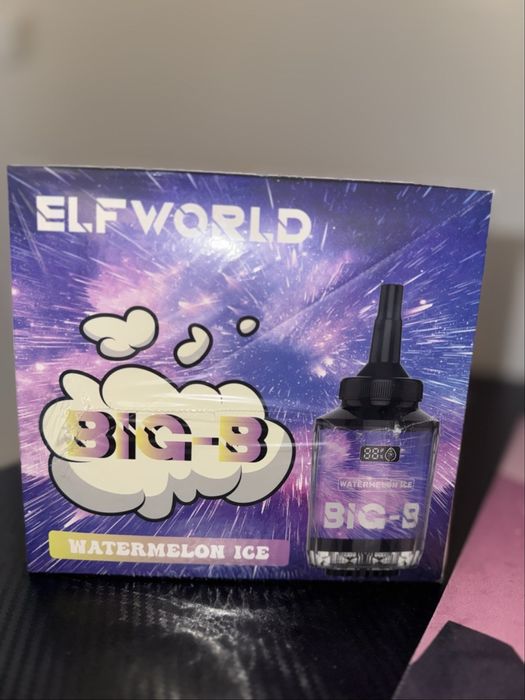 Vape Elfworld Gigant fum extrem, 99k+ shisha