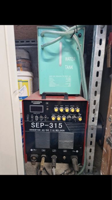 Аргонов заваръчен апарат 315А AC/DC с водно охлаждане. Германия