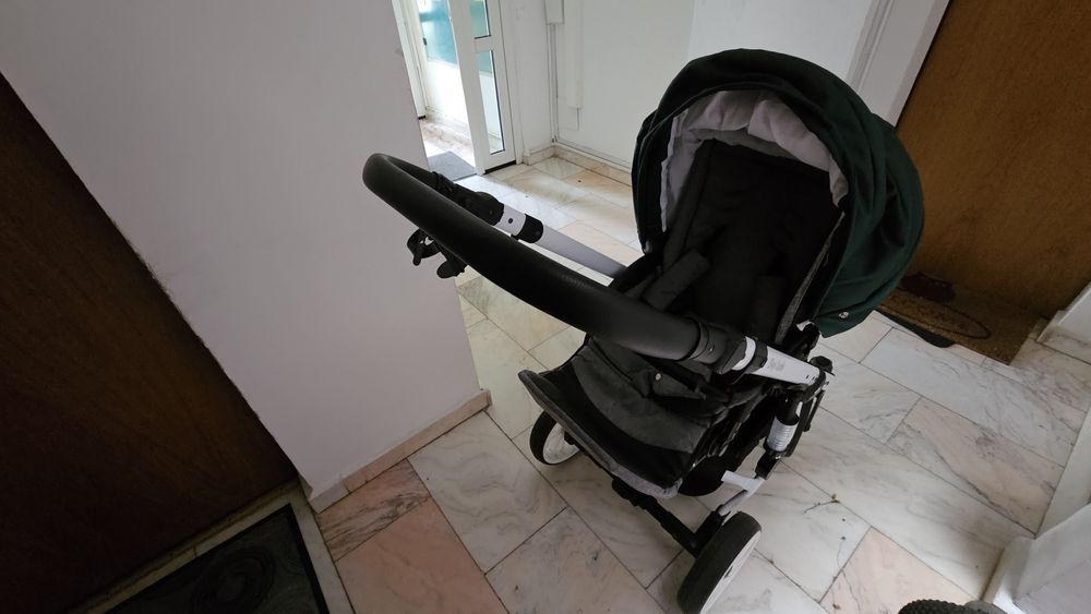 Carucior 4 in 1 (landou, scoica + isofix, scaun)