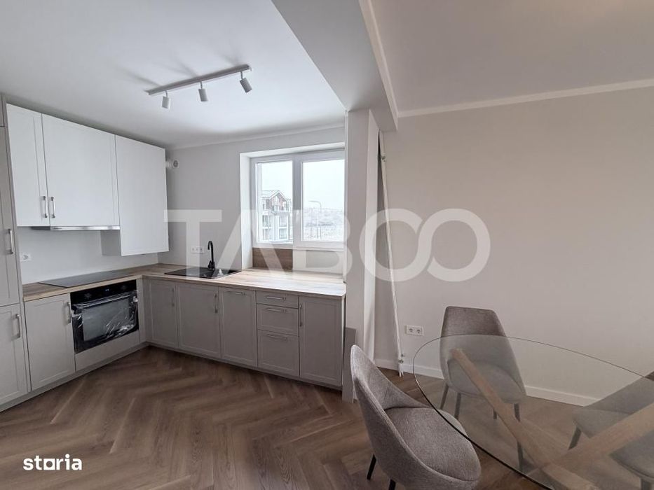 Apartament 3 camere 2 bai terasa la prima inchiriere in DaVinci Sibiu