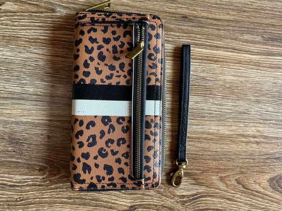 Портмоне от изкуствена кожа Fossil