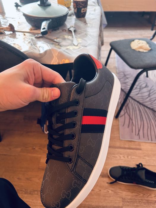 Гучи кеды оригинал новы 14к