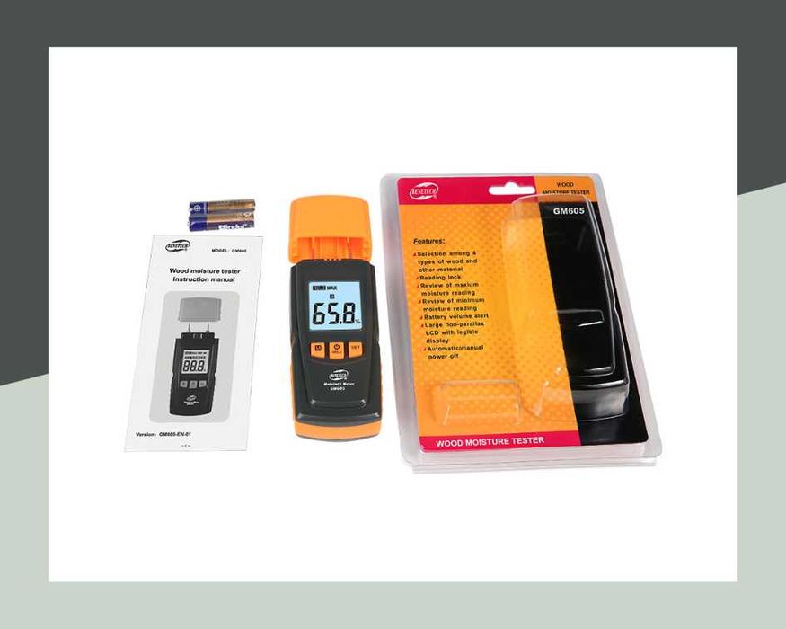Влагомер за дървесина Benetech GM605