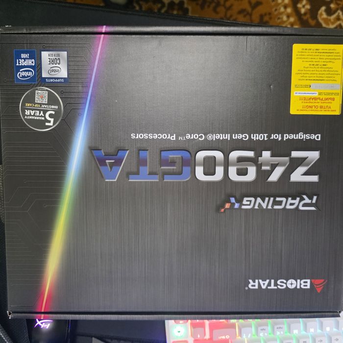 Комплект Biostar Z490 GTA+ I5 11400f+16gb. Возможен обмен.  Доставка .