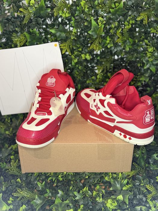Adidasi/Sneakers Louis Vuitton skate red and white 44/45 | MM2