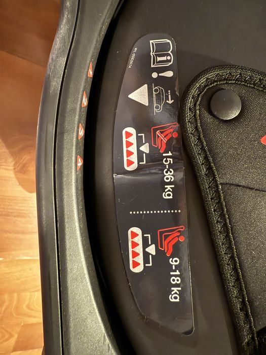 Scaun auto pentru copii JOIE I-Size Fortifi, 76-145 cm, negru, NOU