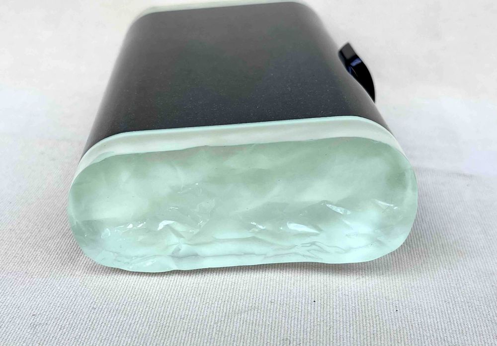 Auth Clutch Geanta Edie Parker Lara Acrilic Fosfor Verde Ice Ends Glow