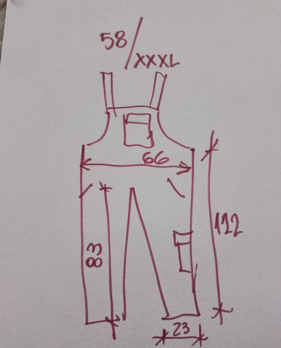 Pantaloni lucru/munca/salopetă de căptușiți iarnă frig 58/XXL/XXXL