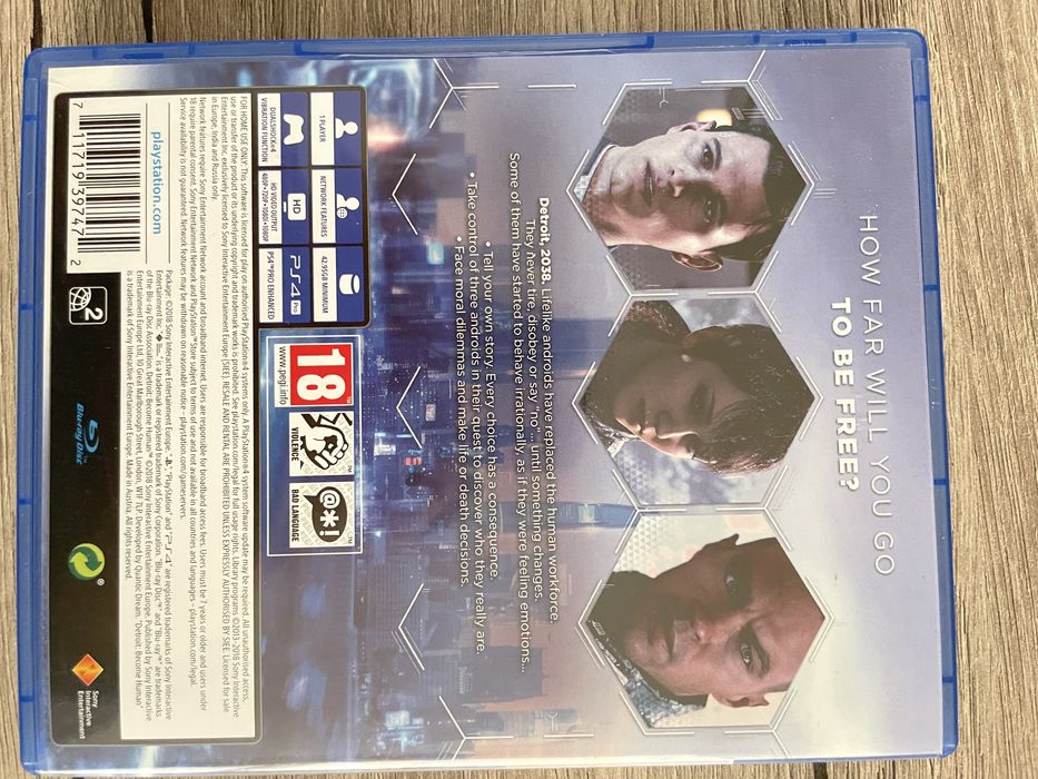 PS4 Игра Detroit Become Human