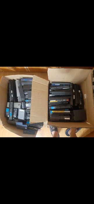 Lot 20 baterii laptop lition cu acumulatori 18650