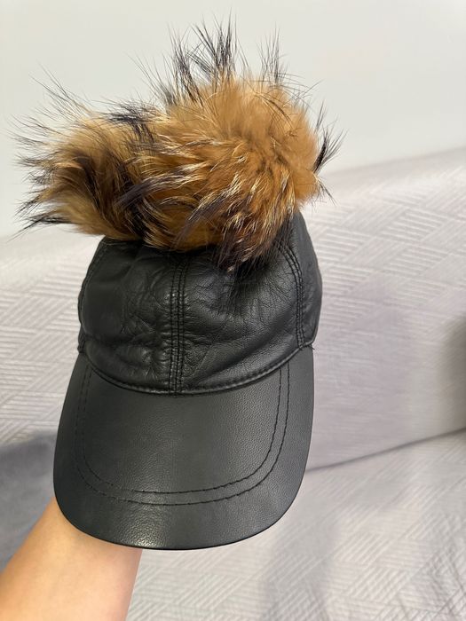 Палто естествен косъм