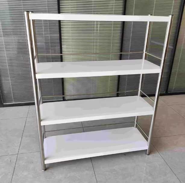 Rastel inox demontabil 4 polite Raft inox cu 4 polite 1200x400x1550 mm