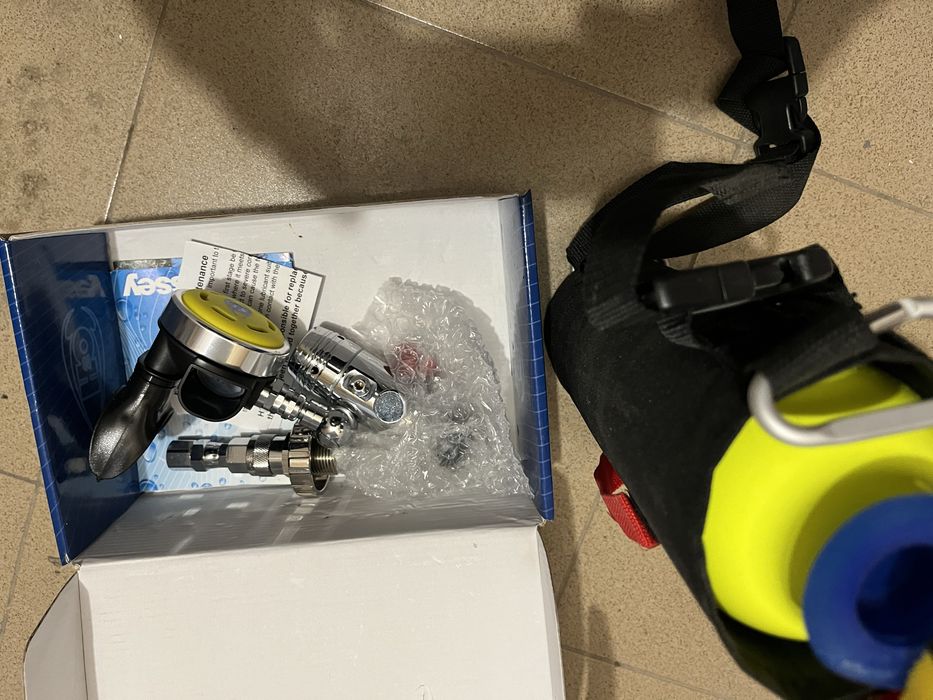 Регулатор и бутилка за въздух одисей