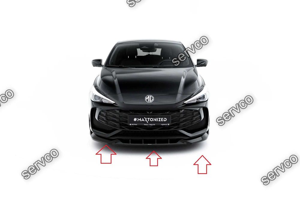 Pachet Set Splitter Exterior Prelungiri Body kit tuning MG 3 Mk1 2024- v1 - Maxton Design