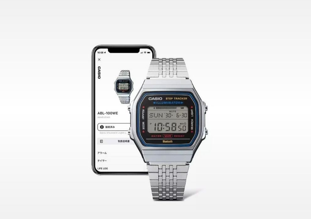 Casio ABL-100WE-1AEF nou cu garantie