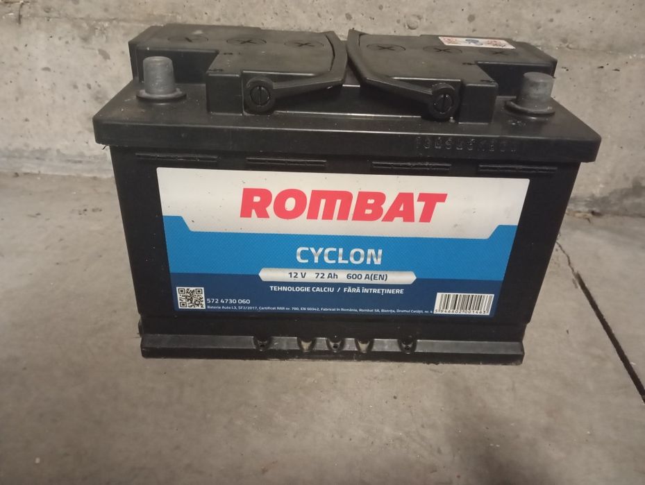 Baterie auto Rombat 72 amperi stare perfectă