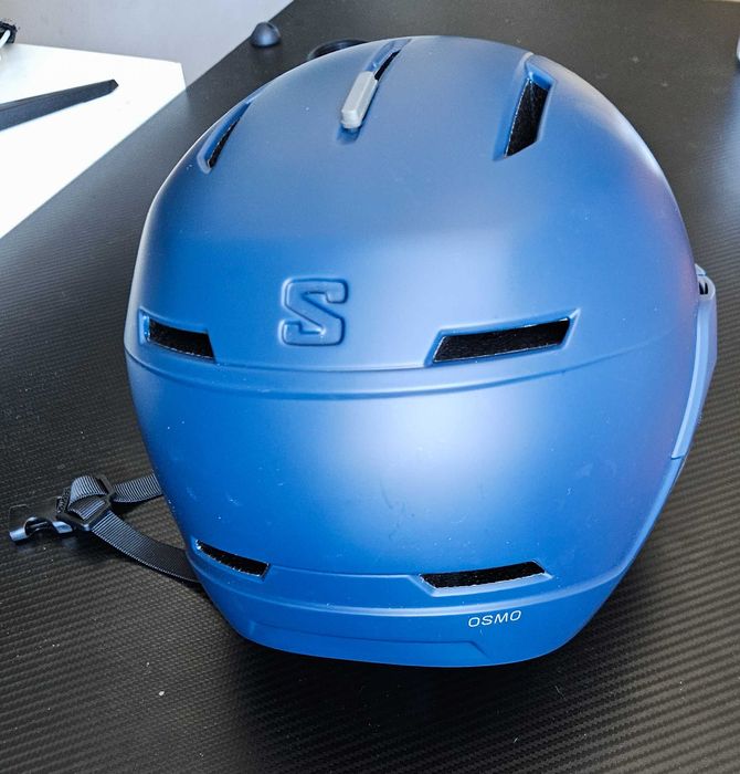 Ски каска SALOMON HELMET OSMO Blue - с визьор – Размер M