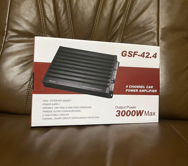 Усилитель автомобильный. Новый.