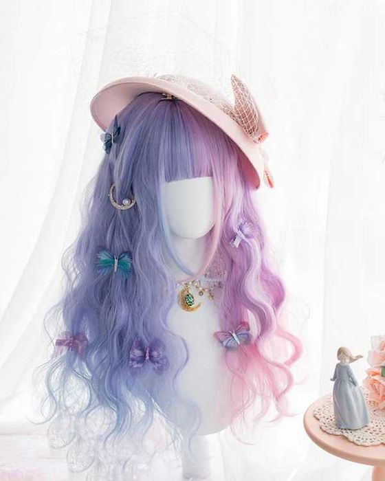 Peruca Cosplay Mov Pastel