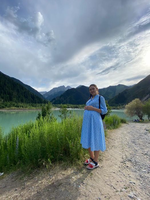 Летнее платье для беременных