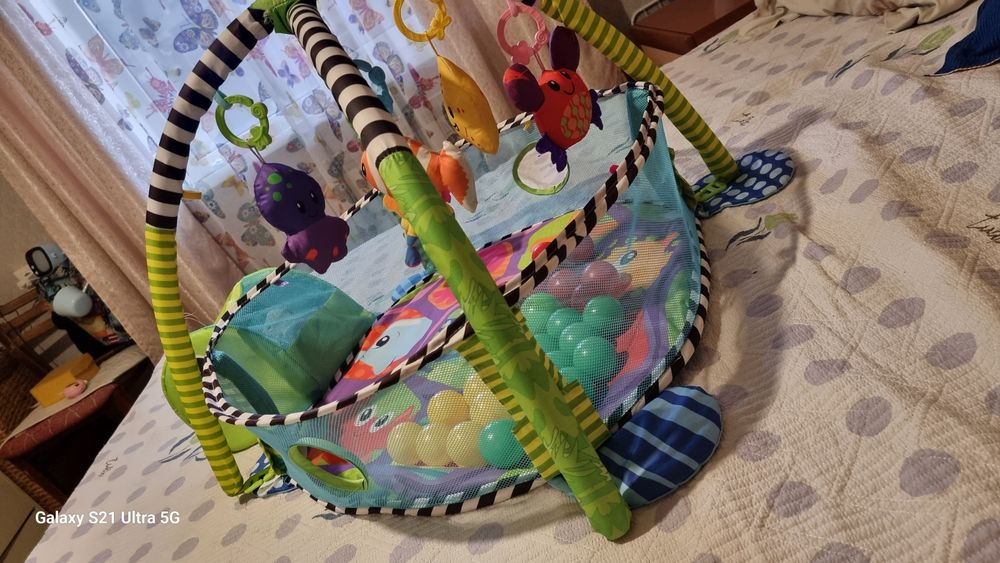 Коврик игровой черепашка