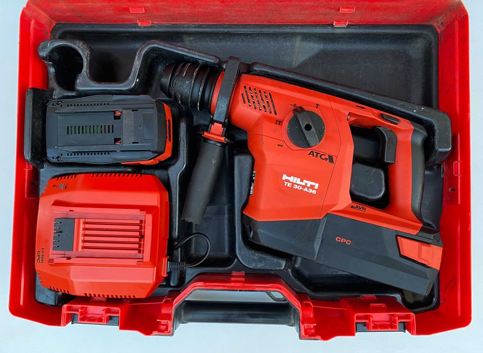 Hilti TE 30-A36 ATC/AVR - Безчетков акумулаторен перфоратор 2x36V 5.2A